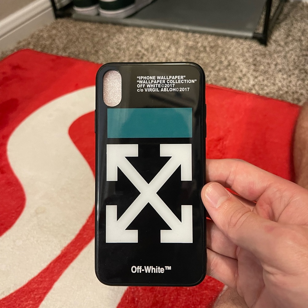 Off White iPhone case for iPhone X Max